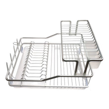 SECADOR DOS NIVELES ALUMINIO CON BANDEJA 45,5X34,5X27,5CM MULTIMENAJE