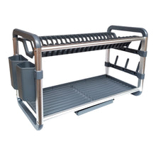 SECADOR PLATOS ALUMINIO 2 PISOS STELLA 61X27 MULTIMENAJE