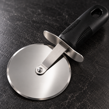 Cortador de Pizza Acero Inoxidable Rueda 9 cm Mango Negro - Multimenaje