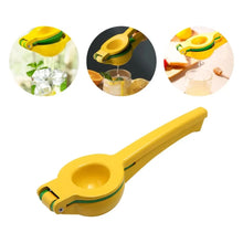 Exprimidor Manual Amarillo 22 Cm Multimenaje