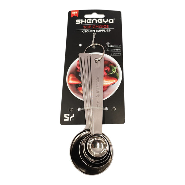 CUCHARAS MEDIDA INOX. 5 PZAS. MULTIMENAJE