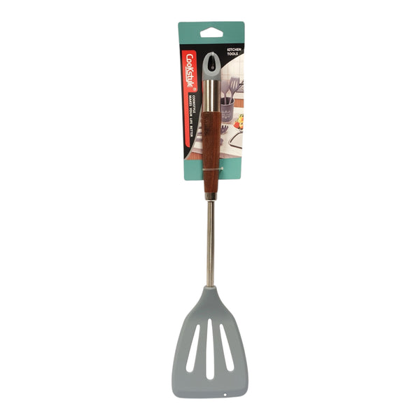 PALETA CALADA INOX. SILICONA 40CM COOKSTYLE