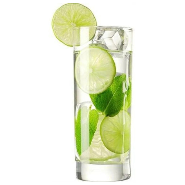 VASO ALTO TUBO REFRESCO 300ML 16,5X6X6CM NADIR MULTIMENAJE