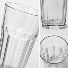 Vaso Alto de Vidrio Cartagena 470 ml 9 x 16 cm-  Multimenaje
