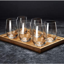 Vaso Vidrio 410ml 11,5x8,5x8,5cm - Red Cherry