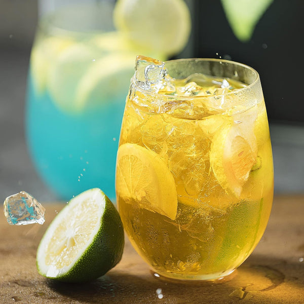 Vaso Vidrio 432ml 11x9x9cm - Red Cherry