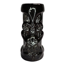 VASO CERAMICA NEGRO TIKI 18X7CM MULTIMENAJE