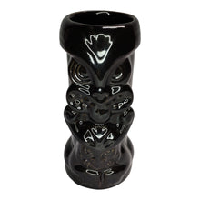 VASO CERAMICA NEGRO TIKI 18X7CM MULTIMENAJE