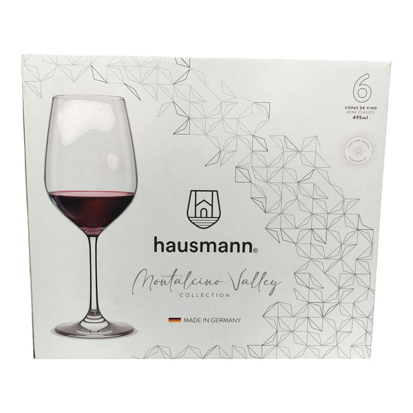 COPA CRISTAL VINO MONTALCINO VALLEY 495ML HAUSMANN