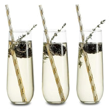 VASO FLUTE STEMLESS 251ML LIBBEY