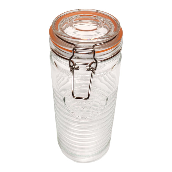 FRASCO VIDRIO CON TAPA HERMETICA 1,4LT WENS