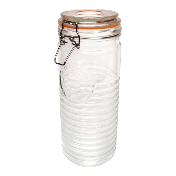 FRASCO VIDRIO CON TAPA HERMETICA 1,4LT WENS