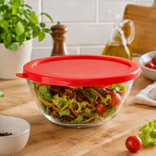 Bowl de Vidrio Borosilicato con Tapa 2,1L 21x11cm - Vitta