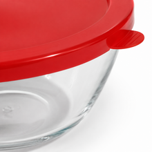 Bowl de Vidrio Borosilicato con Tapa 2,1L 21x11cm - Vitta