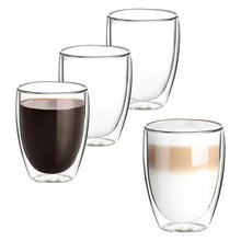 Vasos Palermo Doble Pared Set 2 Unidades 300ML 12X8X8CM - Oroley
