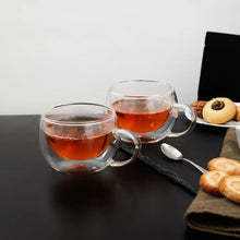 TAZAS DOBLE PARED SET 2 UNID. TOSCANA 250 ML OROLEY