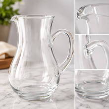 Jarro para Jugo de Vidrio Transparente 560 ml 14x15 cm - Multimenaje
