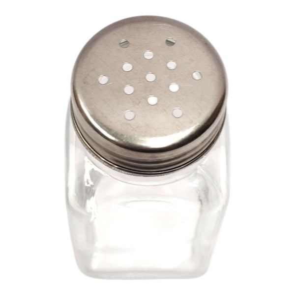 SALERO VIDRIO TAPA INOX. 4X9 MULTIMENAJE