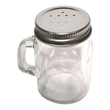 SALERO VIDRIO CON ASA TAPA INOX. 5X8 MULTIMENAJE