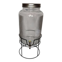 DISPENSADOR DE AGUA VIDRIO CON BASE 5 LT MULTIMENAJE
