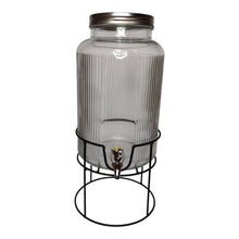 DISPENSADOR DE AGUA VIDRIO CON BASE 5 LT MULTIMENAJE