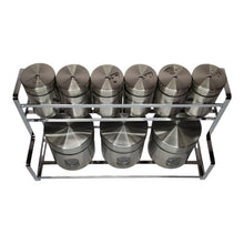 ESPECIERO INOX. 9 PZAS. MULTIMENAJE