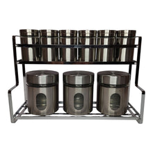 ESPECIERO INOX. 9 PZAS. MULTIMENAJE