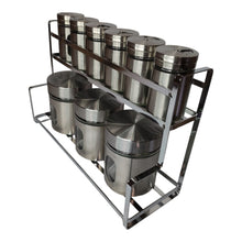 ESPECIERO INOX. 9 PZAS. MULTIMENAJE