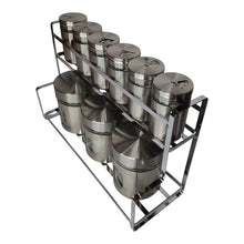 ESPECIERO INOX. 9 PZAS. MULTIMENAJE