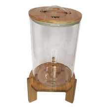 DISPENSADOR DE AGUA VIDRIO CON BASE 8LT MULTIMENAJE