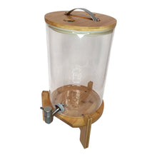 DISPENSADOR DE AGUA VIDRIO CON BASE 8LT MULTIMENAJE
