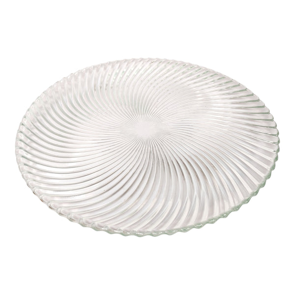 PLATO TORTA VIDRIO 31CM MULTIMENAJE