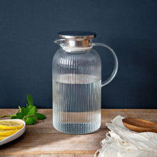 Jarro Borosilicato Con Tapa De Acero Inoxidable 1,5lt - Multimenaje