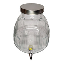 DISPENSADOR DE AGUA BARRIL VIDRIO CON BASE 8LT MULTIMENAJE