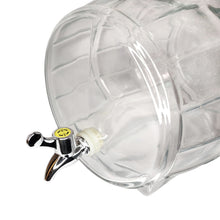 DISPENSADOR DE AGUA BARRIL VIDRIO CON BASE 8LT MULTIMENAJE