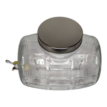 DISPENSADOR DE AGUA BARRIL VIDRIO CON BASE 8LT MULTIMENAJE