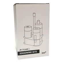 ALCUZA VIDRIO INOX. 4 PZAS. MULTIMENAJE