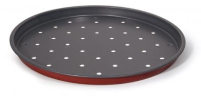 MOLDE PIZZA PERFORADO ANTIADHERENTE BRINOX