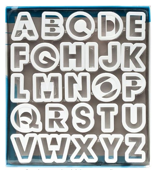 CORTADORES LETRAS PLASTICO ATECO
