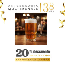 Shop Cervecero Irlanda 550ml 15x8,5x8,5cm - Multimenaje - Aniversario 38 años