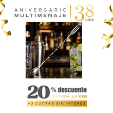Cuchara Bar Con Tenedor Acero Inoxidable 32cm - Multimenaje - Aniversario 38 años