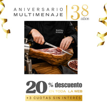 Cuchillo Filetear Jamonero Acero Inoxidable Hoja 22cm - Martínez y Gascón - Aniversario 38 años