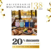 Termo Para Comida 750 Ml Acero Inoxidable - Halten - Aniversario 38 años