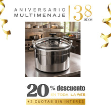 Olla Presión Aluminio 50L Con Asa - Condor - Aniversario 38 años