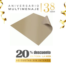 Lámina Tela Hornear - Multimenaje - Aniversario 38 años