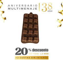 Molde Chocolate Silicona Bombón - Multimenaje - Aniversario 38 años
