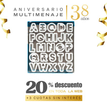 Cortadores Letras Plástico - Ateco - Aniversario 38 años
