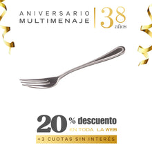 Tenedor Torta Montpellier Penélope 2,2x14,5cm - Krons - Aniversario 38 años