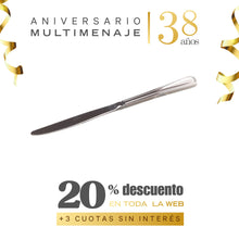 Cuchillo Mesa Montpellier Penélope 2x23cm - Krons - Aniversario 38 años