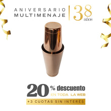 Coctelera Boston 2 Cuerpos Acero Inoxidable Color Cobre 700ml 20x10cm - Multimenaje - Aniversario 38 años